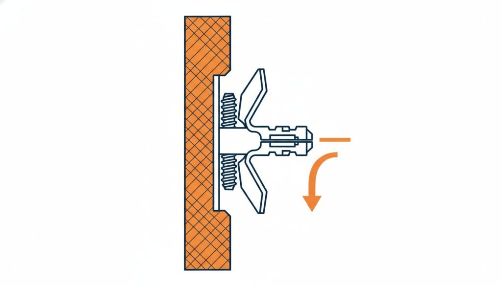 Cheville molly charge maximale - schema cover