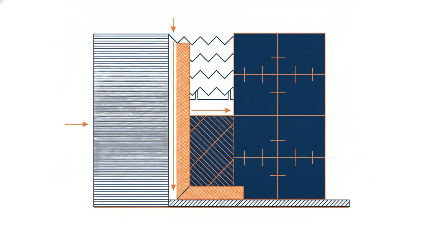 Norme DTU pièce humide - système d'étanchéité SPEC sous carrelage avec bande d'angle
