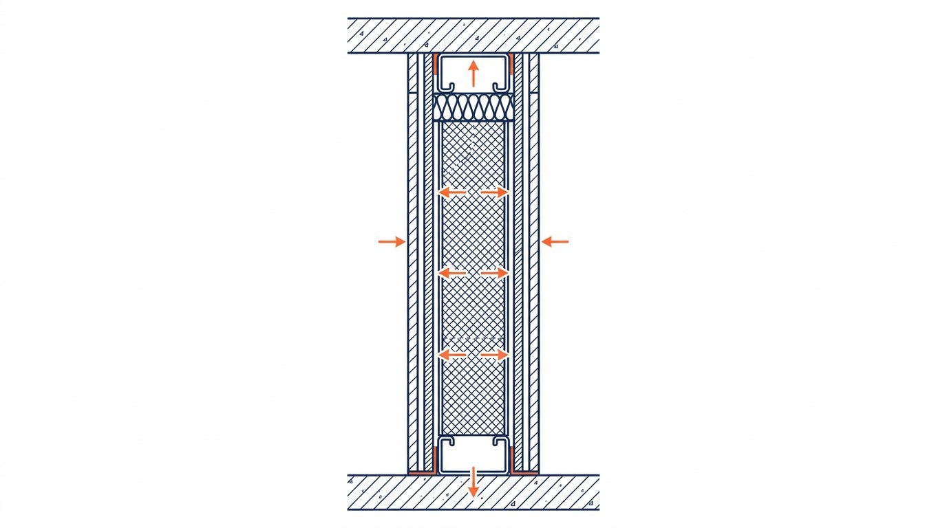 Comment poser placo seul - coupe d'une cloison en placo sur ossature metallique