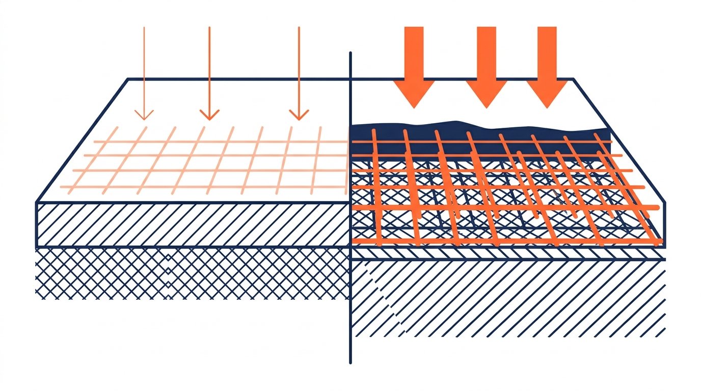 classe resistance beton c25 30 - comparaison epaisseur et ferraillage de dalles
